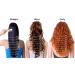 Beauty7 - 50 Pcs Curly Microring Extensions | 24 #1B Black Brown | Real Remy Hair Body Wave - International Shipping Available - Buy Online on GoSupps.com