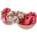 SMUG Satin Scrunchies Bauble | 3 PC Pink Satin Hair Scrunchies For Women | Cute Scrunchies For Girls Anti-Damage & Snag-Free | Christmas Presents For Sister Mum | Christmas Stocking Fillers For Women - Buy Online on GoSupps.com