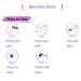 Andging Flower Almond Press on Nails - 24Pcs Stiletto & Colorful Fruit Design | Cute Gel False Nails for Women - Wedding Birthday Full Cover Stick on Nails - Buy Online on GoSupps.com