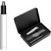 Electric Nose Hair Trimmer & Ear Scissors - Safe Efficient Grooming Supplies (White - Buy Online on GoSupps.com