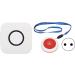 Wireless Pager System for Nursing Staff | 4-Stage Volume | Waterproof Call Button & SOS | Hospital & Restaurant Communication (EU Connector) - Buy Online on GoSupps.com