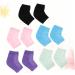 FRCOLOR 5 Pairs Shallow Mouth Socks Moisturizing Heel Socks Feet Care Sock Gel Moisturizing Heel Socks Dry Cracked Heels Socks Anti Crack Heel Socks Breathable Protector Men and Women - Buy Online on GoSupps.com