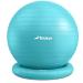 Trideer Ball Chair Yoga Ball Chair Exercise Ball Chair with Base for Home Office Desk, Stability Ball & Balance Ball Seat to Relieve Back Pain, Home Gym Workout Ball for Abs 65 cm Turkis