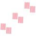 FRCOLOR 18 Pairs Eyelash Extension False Eyelashes False Lashes Lash Kit Fake Lashes Silicone for Lifting Eyelashes Lash Lift Rods Eyelashes Lifting Pads Lash Lift Pads Bar Pink 6.00X0.60X0.10CMx3pcs