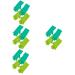 FRCOLOR 8 Pairs Mitts Quilting Gloves Hand Sewing Gloves Work Gloves Crochet Hooks Typing Gloves Work Tools Craft Hand Protective Cover Finger Glove Radiation Protection Hand Guard Spandex