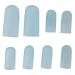 Hammer toe covers size M + L breathable 4 pairs of large toe caps protect ingrown toenails from friction in the big toe