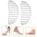 Mobestech 4 Pairs Striped Arch Pads - Nonslip Forefoot Support Inserts for Women & Men - Comfy Gel Foot Arch Holders - Buy Online on GoSupps.com