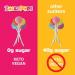 Zollipops The Clean Teeth Pops Anti Cavity Lollipops RASPBERRY Pack of 2 - Buy Online on GoSupps.com