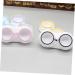 SOLUSTRE 15-Box Contact Lens Storage Case - Portable Travel Organizer for Contacts | Ideal for International Shipping - Buy Online on GoSupps.com