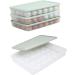 Healvian 2 Pcs 24 Eggs Egg Rack for Refrigerator 24 Egg Tray Egg Holder Egg Container Egg Carton re-usable - Buy Online on GoSupps.com