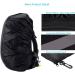 OrgaNeat Waterproof Rain Cover - 26-40L Backpack, Reinforced Rainproof Layer, Reflective Strip, Storage Bag, Anti-Slip Straps - Black Medium - Buy Online on GoSupps.com