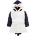CuteOn Unisex Baby Cartoon Penguin Flannel Hooded Bathrobe | Soft Nightwear & Pajamas for Kids - Buy Online on GoSupps.com