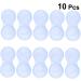 Solustre 10-Pack Colored Contact Lens Containers - Durable Travel Tanks for Safe Storage & Easy Access - Buy Online on GoSupps.com