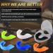 6-Piece Kids Sports Mouth Guard Set | Athletic Mouthguard for Boxing, Football, Hockey, Karate, Basketball | Assorted Colors - Buy Online on GoSupps.com