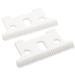 Professional Hair Trimmer T-Outliner Replacement Blades Set #04521 Compatible with Andis Model GTO GO SL SLS Hair Trimmers (White)