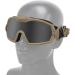 Lejie Tactical Airsoft Goggles with Anti-Fog Fan System - Tan | Ideal for Paintball, Riding, Shooting, Hunting - Buy Online on GoSupps.com