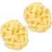 PRETYZOOM 8 Pcs Natural Sponge Shower Supplies - Honeycomb Body Wash Scrubber & Exfoliating Bath Ball for Kids | International Shipping - Buy Online on GoSupps.com