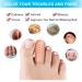 Protective Silicone Toe Caps (14 Pieces) - Breathable Gel for Corns Calluses & Bubbles - Small & Large Sizes - Beige - Buy Online on GoSupps.com