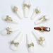 KACHIMOO 3D Nail Bows Charms - 24 PCS Alloy Pearl Bowknot Nail Accessory | Women/Girls Nail Decor Set - Buy Online on GoSupps.com