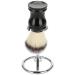 2 in 1 Portable Shaving Stand & Brush Kit - Men's Shaving Tool for Clutter-Free Grooming | International Shipping Available - Buy Online on GoSupps.com