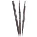 Beavorty 3pcs 2 1 rotate eyebrow pencil eyebrow pencils eyebrow filler brow brush Coffee eyebrow pencil - Buy Online on GoSupps.com