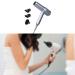 FashionCha Hair Dryer Hair Tool Mini Air Blower with Nozzle for Fine Thick Natural Wave Frizzy Hair gray 3 Nozzle - Buy Online on GoSupps.com