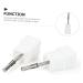 minkissy Acrylic Nails Trim Drill Bit Spas Nail Drill Shank Nail Shank for Women Nail Shank for Nail Drill Small Grinding Head Metal Nail Shaft Core Women's Nail Supplies Tungsten Steel - Buy Online on GoSupps.com