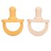 Safe Silicone Pacifier for Newborns | High-Temperature Resistant Baby Pacifiers | Curved Design for Comfort - Buy Online on GoSupps.com