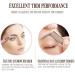 Buy Eyebrow Hair Remover with LED Light - Rechargeable Electric Precision Trimmer for Women - Painless Portable Razor in Rose Gold - Flawless Hair Removal for Lips Nose & Chin - Buy Online on GoSupps.com