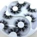 Buy HBZGTLAD 25mm 3D Faux Mink Hair False Eyelashes - 5 Pairs | Handmade Long Eye Lashes for Stunning Eye Makeup - International Shipping Available - Buy Online on GoSupps.com