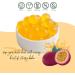 POP'N BOBA Passion Fruit Popping Boba for Bubble Tea (1.25kg) Bursting Pearls Bubble for Shakes Dessert Topping Smoothie and Cocktails - Buy Online on GoSupps.com