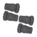 Buy Inoomp 20 STK Non-Slip Crutch Tips | 1 Inch Rubber Tips for Walking Sticks & Hiking Poles - Safety Stick Boots - Black (5x4cm 5pcs) - Buy Online on GoSupps.com