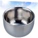 Minkissy Men's Shaving Cream Bowl - Stainless Steel Shaving Bowl with Cover | Premium Shaving Accessories for Men - Buy Online on GoSupps.com