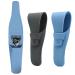 2-pack silicone carrier bag portable soft shaver cover waterproof travel-razor organizer cover (dark blue + dark gray)