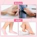 Duontyye 4 Pairs Full Foot Moisturizing Anti-Cracking Silicone Socks Foot Protectors to Prevent Heel Dryness Beach Socks Pink Easy to Use - Buy Online on GoSupps.com