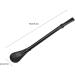 Spoon Straws Stainless Steel Straws Stainless Steel Metal Drinking Straw Spoon Resuable Washable Stirring Scoop (Black) - Buy Online on GoSupps.com