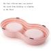 KuTi Kai Double Dog Bowls for Food and Water Premium Removable Stainless Steel Double Bowls with Non-Slip Bottom Non-Spill Dog Food Bowls for Pet and Small Dogs Cats etc (Medium Pink) Medium Pink - Buy Online on GoSupps.com