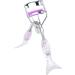 Uitseld Eye Lash Curler - Precision Fish Tail Shape Lash Curler with Comb Teeth | Portable Makeup Supplies Beautiful Ergonomic Eyelash Tools for Eye-Opening Lifted Lashes A4 Chrome Plated With Purple Comb Purple Mermaid - Buy Online on GoSupps.com