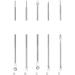Xinsany Blackhead Remover Pimple Comedone Extractor Tools - Set of 5 - Buy Online on GoSupps.com