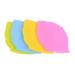 Beavorty 4 piece ahorn blade toothbrush head cover sheet silicone cup silicone pocket toothbrush holder travel toothbrush bag travel silicone toothbrush sleeves toothbrush bags