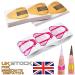 MH Nail Form Acrylic Art Gel Extension Guide File Manicure Tool Stickers (50 Nail Forms Red) 50 Nail Forms Red - Buy Online on GoSupps.com
