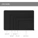 Reopet Silicone Pet Feed Mat - Waterproof Dog & Cat Mat with Elevated Edges | 87x57 cm - Black | Ideal for Mess-Free Feeding - Buy Online on GoSupps.com