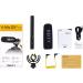 Deity V-Mic D3 Pro Super-Cardioid Shotgun Microphone with Rycote Shockmount - For DSLRs, Camcorders, Smartphones & More - Buy Online on GoSupps.com