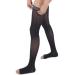 JOMI Compression Thigh High Stockings 15-20mmHg Sheer Open Toe - Medium Black - Buy Online on GoSupps.com