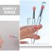 Buy Healvian 9 Pcs Silicone Lip Brushes Reusable Lipstick & Eyeshadow Applicators with Transparent Handles | International Shipping Available - Buy Online on GoSupps.com