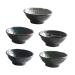 OUNONA 5 Pcs Seasoning Dish Ceramic Sauce Bowl Small Bowls for Dips Dipping Serving Bowls Sauce Dish Side Dish Small Sauce Ceramic Sauce Plate Japanese Mini Ceramics Vinegar re-usable 9X9X3.5CM Assorted Color
