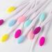 Silicone Exfoliating Nose Brush Tool Set 50pcs/Set Face Scrubbers Exfoliating Brushes Set Multifunction Wash Face Exfoliating Brush - Buy Online on GoSupps.com