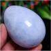 Buy JUKUCKV Natural Blue Crystal Egg - Spiritual Support & Reiki Stone | International Shipping - Buy Online on GoSupps.com