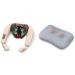 Beurer MG 153 Neck massage device & MG 145 massage cushions back-neck massager for a relaxing Shiatsu massage heat function 4 massage heads gray 34 x 23 cm kneading massage bundle with massage pillow