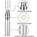 Zingso Refillable Travel Perfume Atomiser Bottles 6ml - Set of 3 Mini Portable Spray Bottles in Pink, Silver, and Purple - Empty Aftershave Atomiser with Funnel for Travel - Buy Online on GoSupps.com